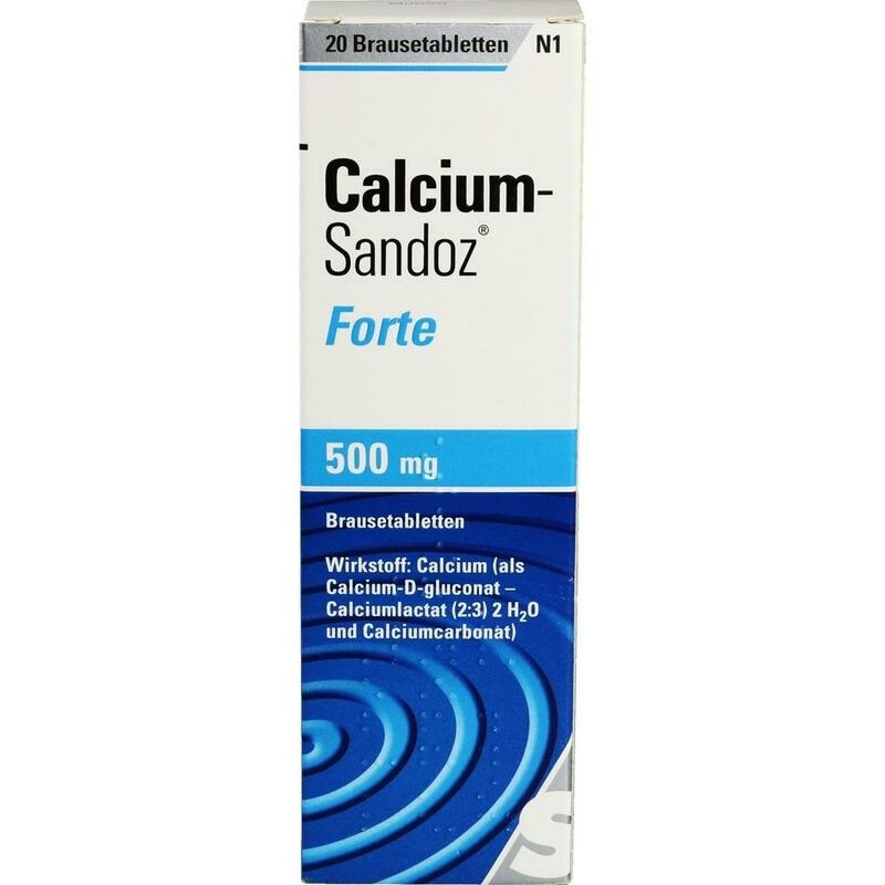 CALCIUM SANDOZ forte Brausetabletten