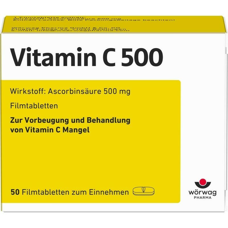 VITAMIN C 500 Filmtabletten