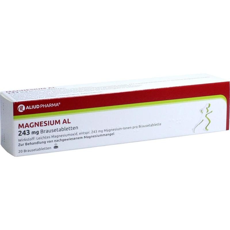 MAGNESIUM AL 243 mg Brausetabletten