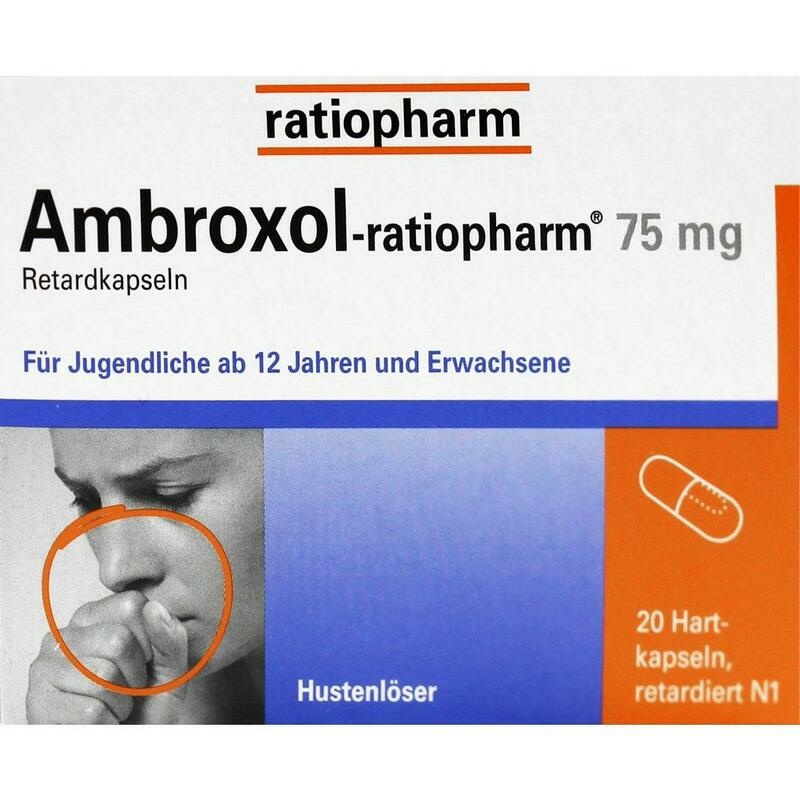 AMBROXOL-ratiopharm 75 mg Hustenlöser Retardkaps.