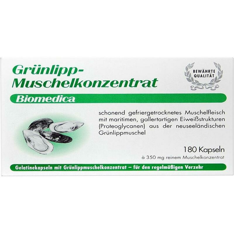 GRÜNLIPPMUSCHEL KONZENTRAT Kapseln