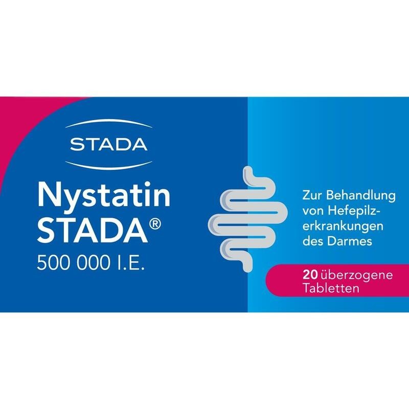 NYSTATIN STADA 500.000 I.E. überzogene Tab.