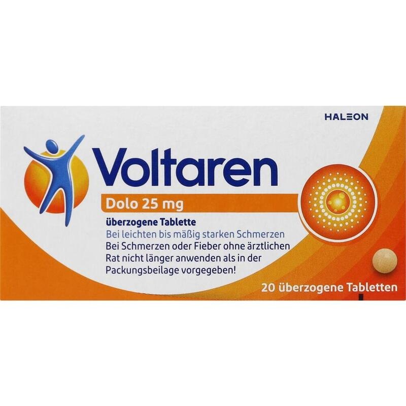 VOLTAREN Dolo 25 mg überzogene Tabletten