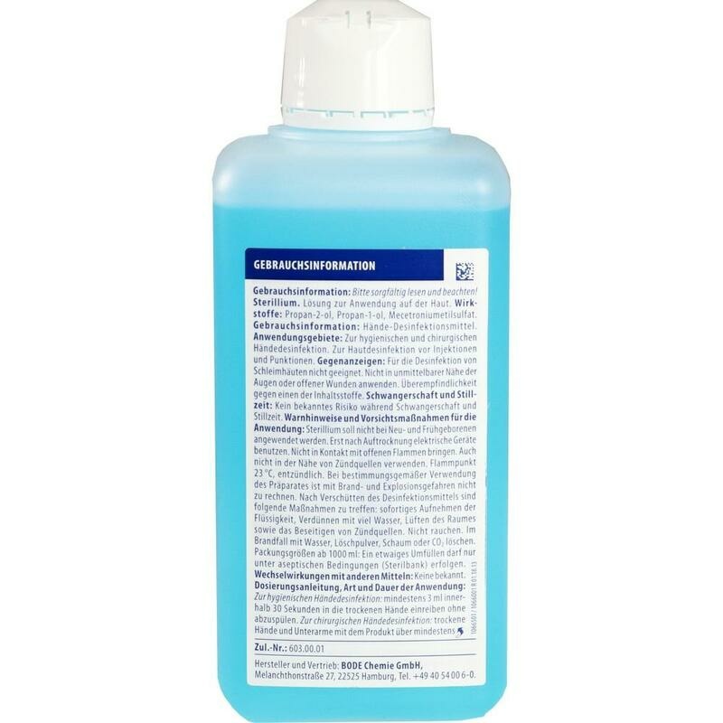 STERILLIUM Händedesinfektion Lösung