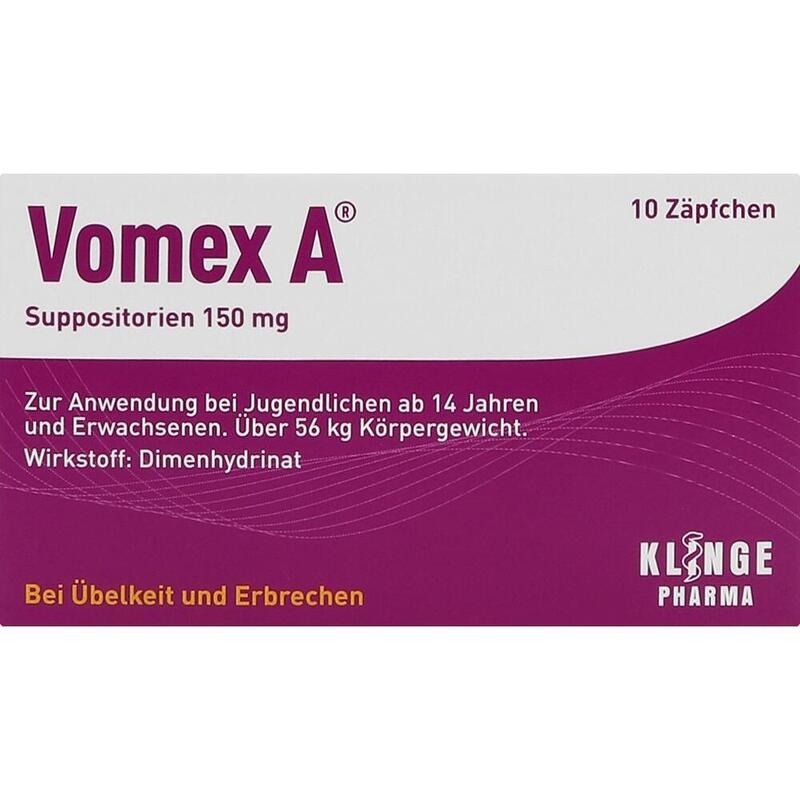 VOMEX A 150 mg Suppositorien