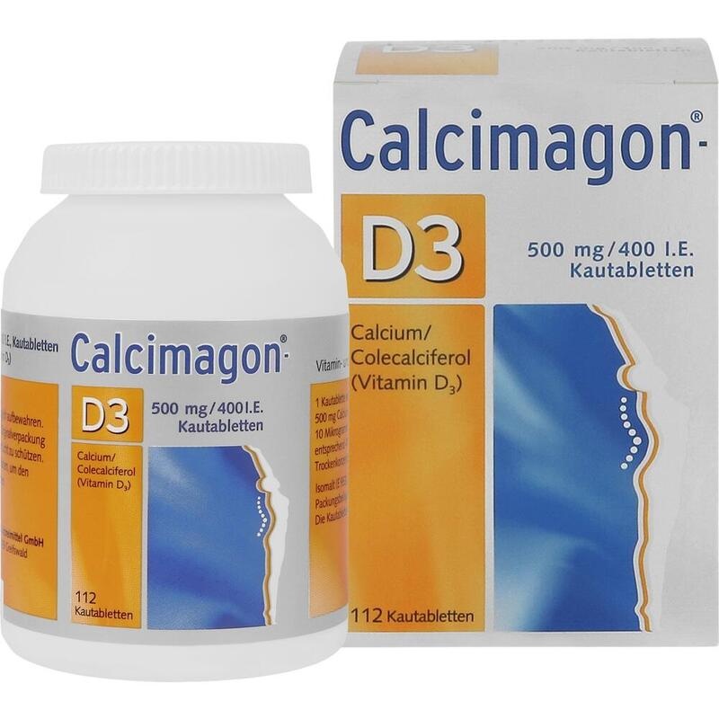CALCIMAGON D3 Kautabletten