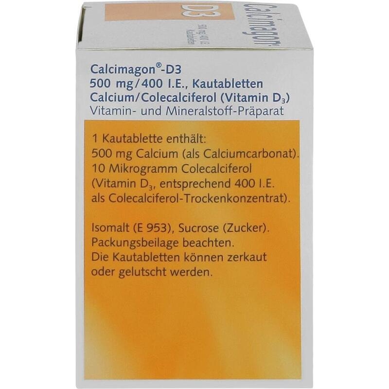 CALCIMAGON D3 Kautabletten