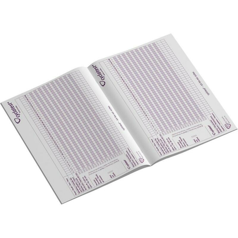 CYCLOTEST Kurvenblätter für Fruchtbarkeitsprofil