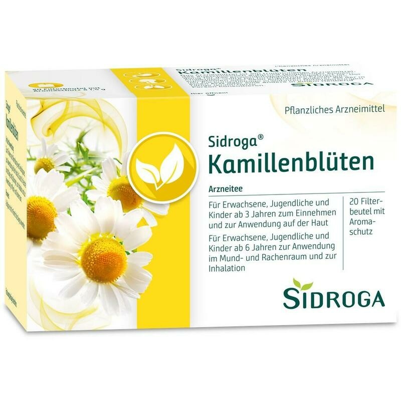 SIDROGA Kamillenblüten Tee Filterbeutel