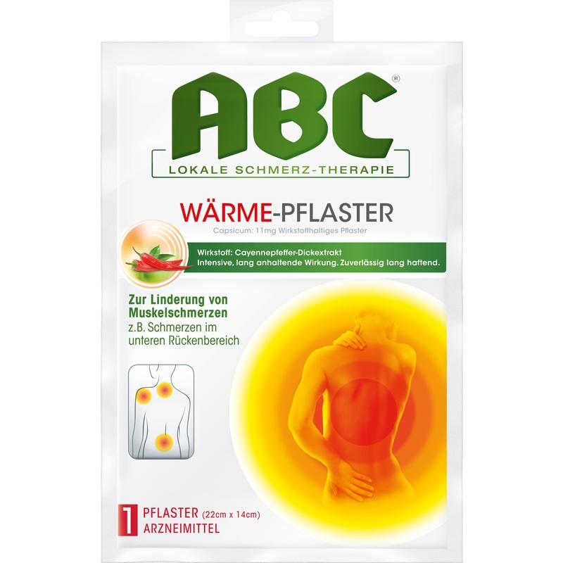 ABC Wärme-Pflaster Capsicum Hansaplast med 14x22
