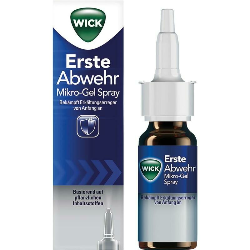 WICK Erste Abwehr Nasenspray Sprühflasche