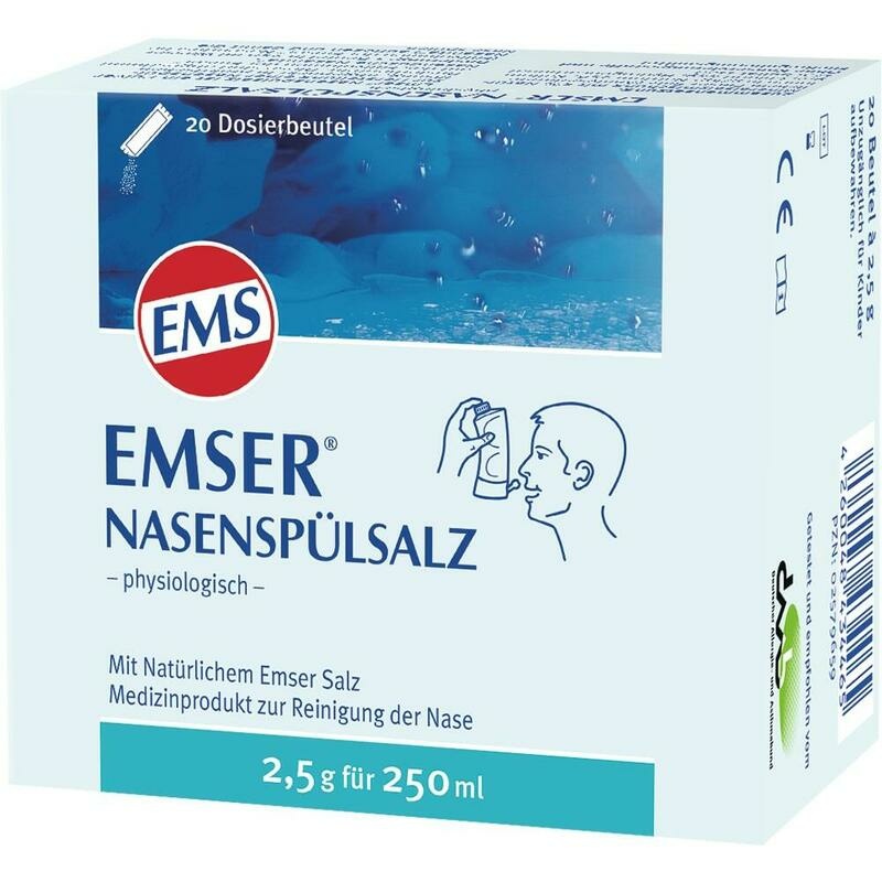 EMSER Nasenspülsalz physiologisch Btl.