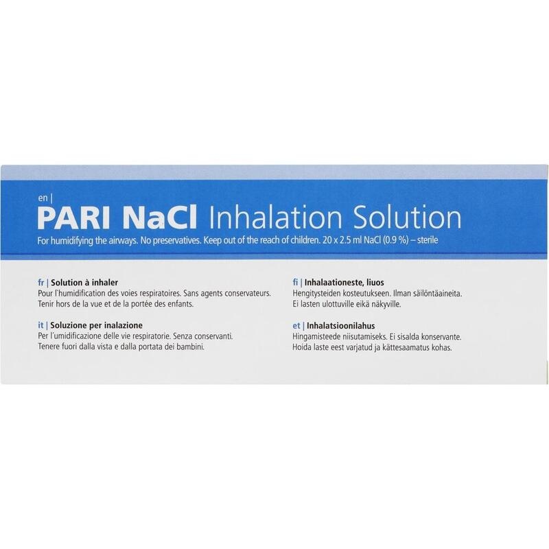 PARI NaCl Inhalationslösung Ampullen