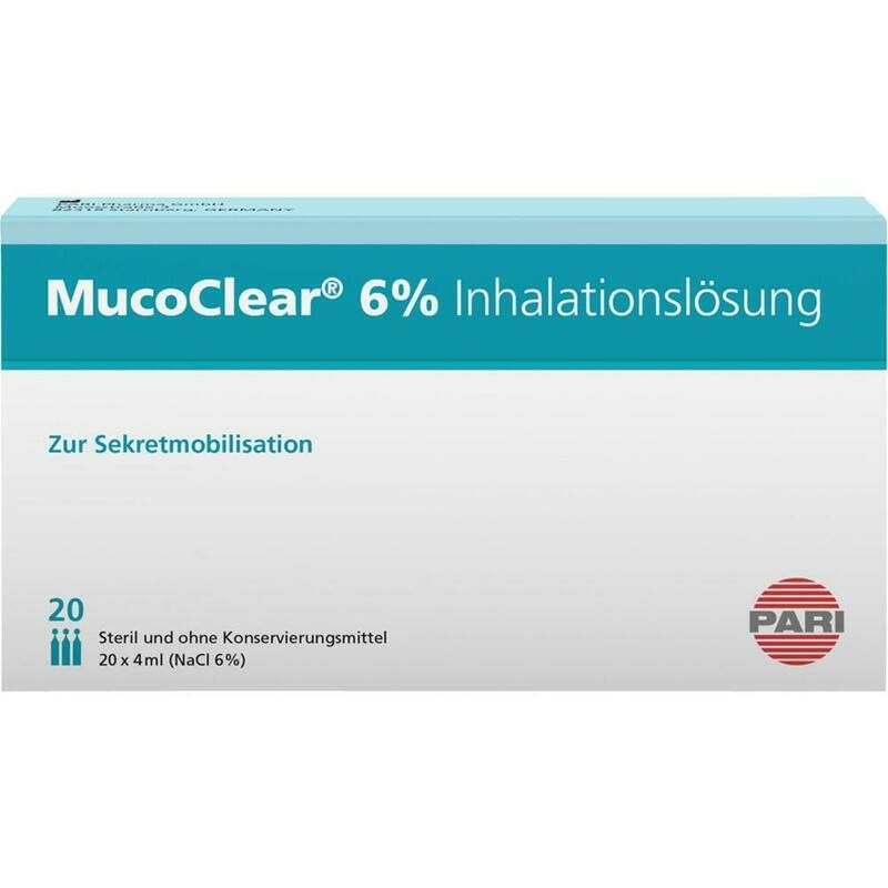 MUCOCLEAR 6% NaCl Inhalationslösung