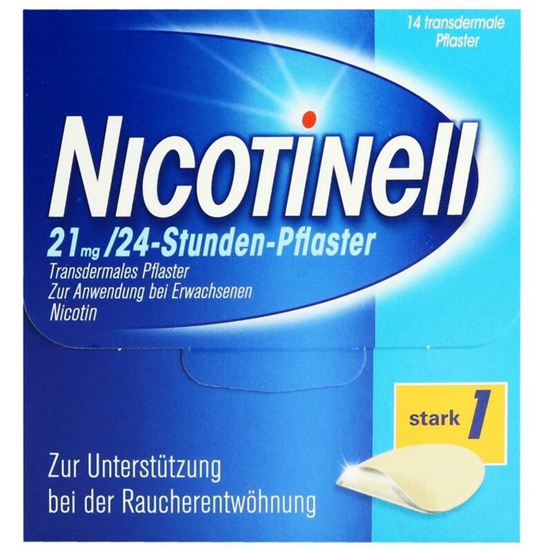 NICOTINELL 21 mg/24-Stunden-Pflaster 52,5mg