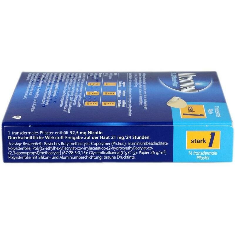 NICOTINELL 21 mg/24-Stunden-Pflaster 52,5mg