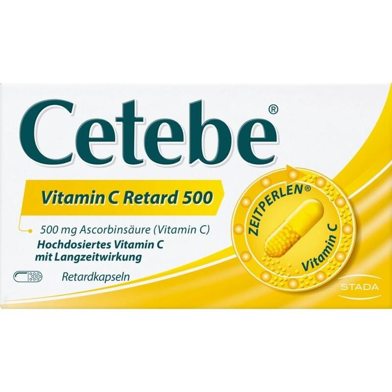 CETEBE Vitamin C Retardkapseln 500 mg