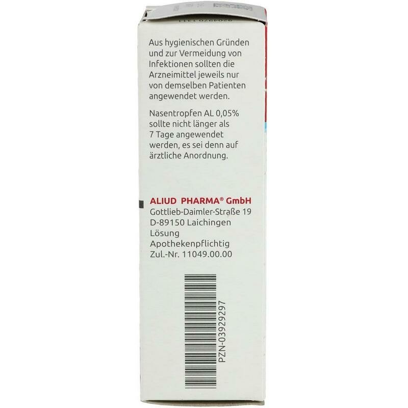 NASENTROPFEN AL 0,05%