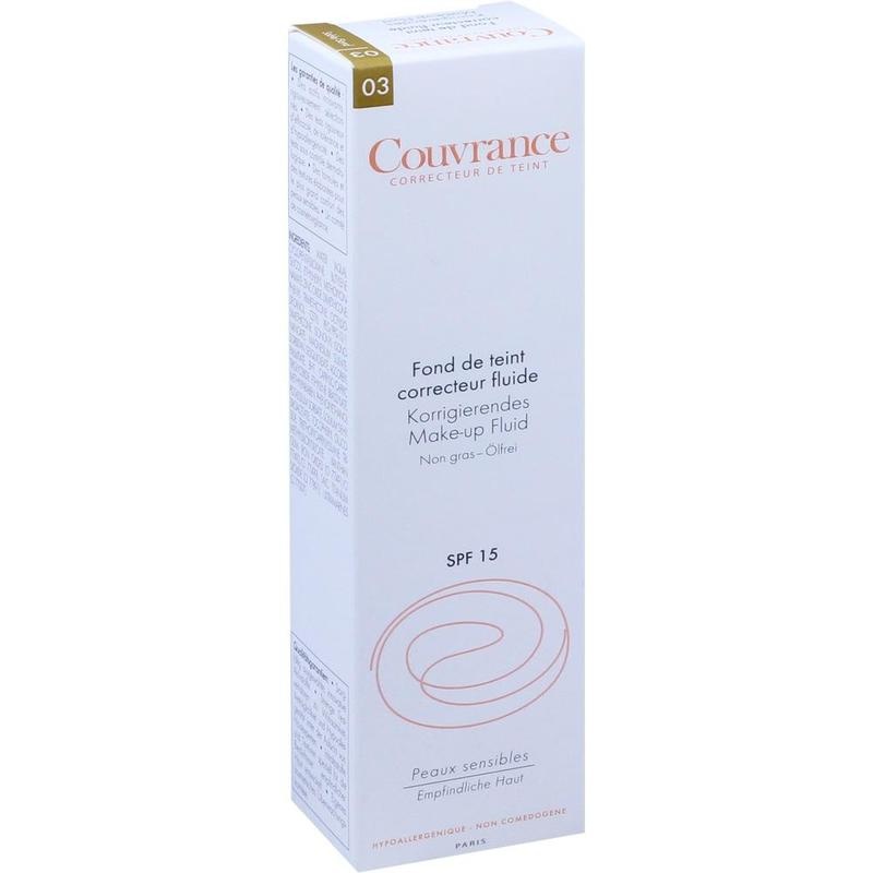 AVENE Couvrance korrigier.Make-up Fluid sand 3.0