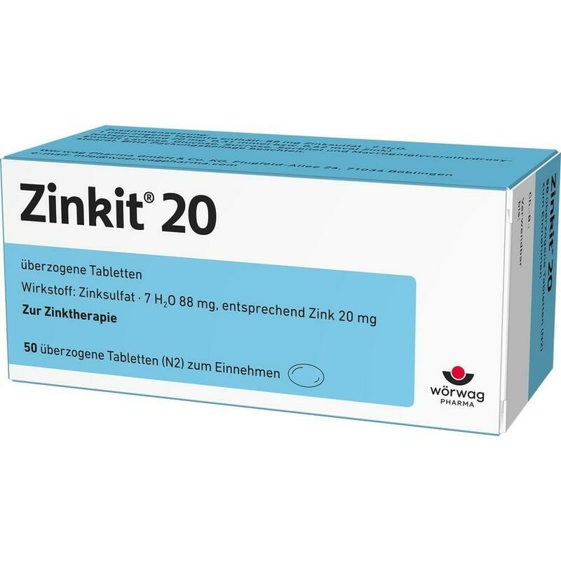 ZINKIT 20 überzogene Tabletten
