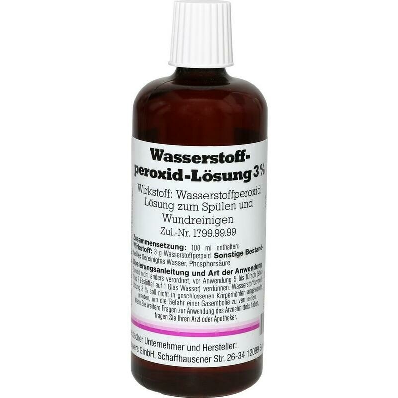 WASSERSTOFFPEROXID Lösung 3%