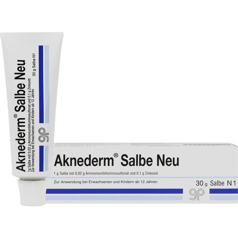 AKNEDERM Salbe Neu