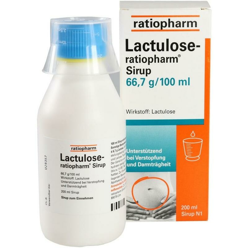 LACTULOSE-ratiopharm Sirup