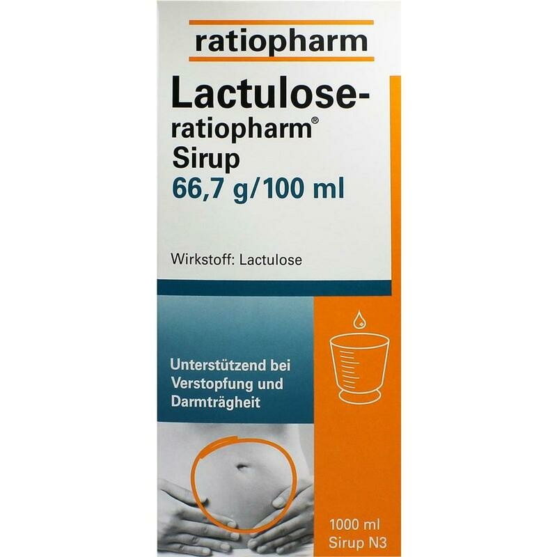LACTULOSE-ratiopharm Sirup