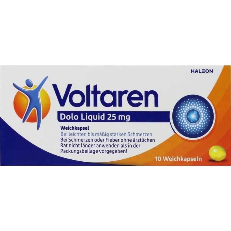 VOLTAREN Dolo Liquid 25 mg Weichkapseln