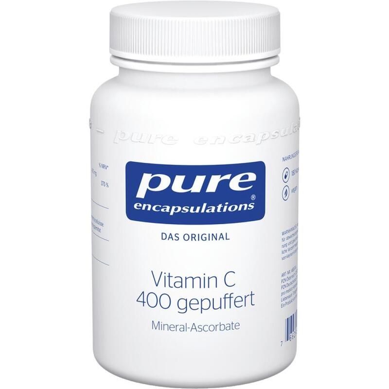 PURE ENCAPSULATIONS Vitamin C 400 gepuffert Kaps.