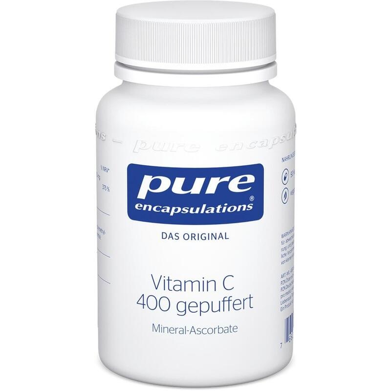 PURE ENCAPSULATIONS Vitamin C 400 gepuffert Kaps.