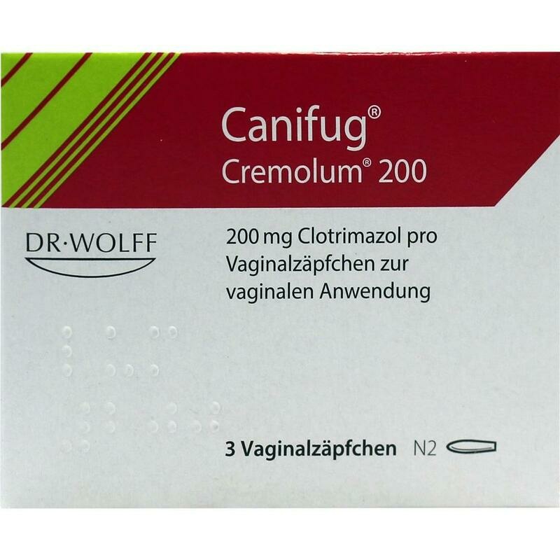 CANIFUG Cremolum 200 Vaginalsuppositorien