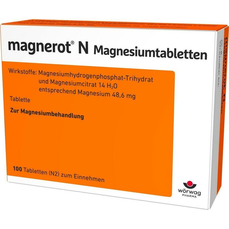 MAGNEROT N Magnesiumtabletten