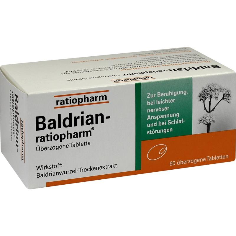 BALDRIAN-RATIOPHARM überzogene Tabletten