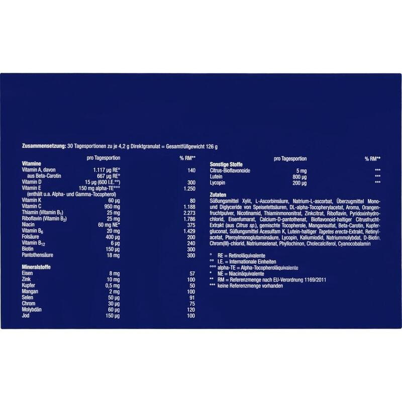 ORTHOMOL Immun Direktgranulat Orange