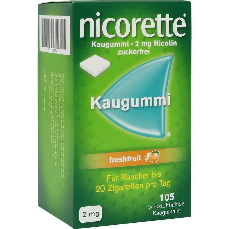 NICORETTE Kaugummi 2 mg freshfruit