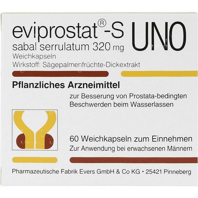 EVIPROSTAT-S sabal serrulatum 320 uno Kapseln