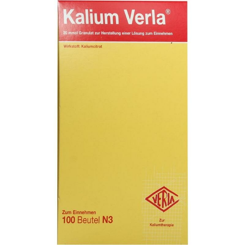 KALIUM VERLA Granulat Btl.