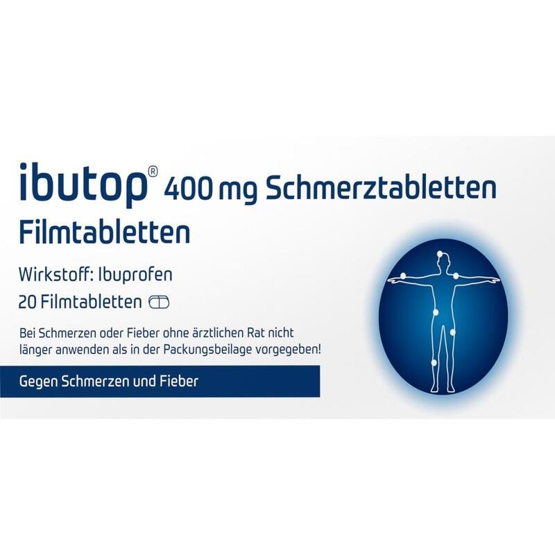 IBUTOP 400 mg Schmerztabletten Filmtabletten