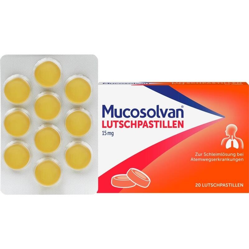 MUCOSOLVAN Lutschpastillen 15 mg