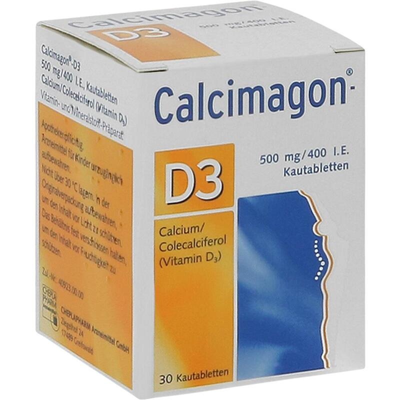 CALCIMAGON D3 Kautabletten