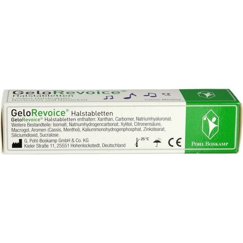GELOREVOICE Halstabletten Cassis-Menthol Lut.-Tab.