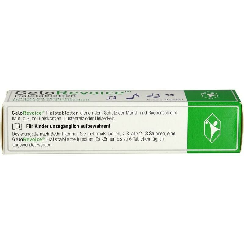 GELOREVOICE Halstabletten Cassis-Menthol Lut.-Tab.