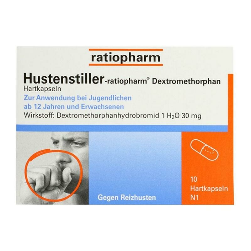 HUSTENSTILLER-ratiopharm Dextromethorphan Kapseln