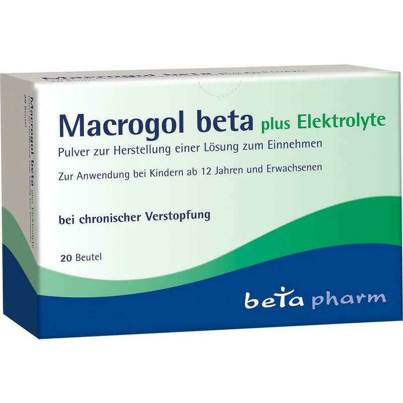 MACROGOL beta plus Elektrolyte Plv.z.H.e.L.z.Einn.