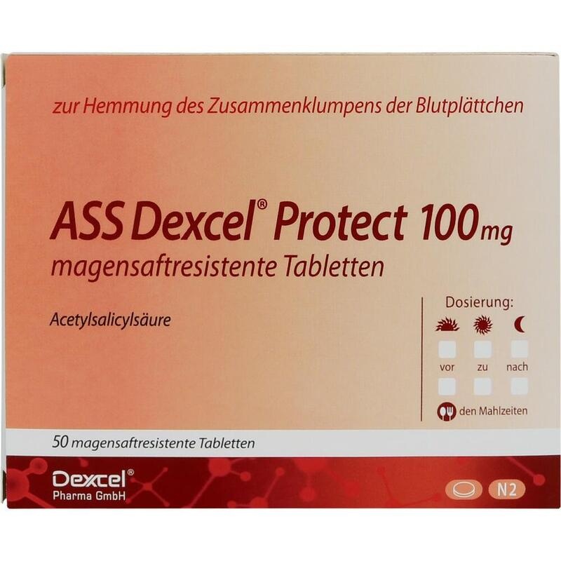 ASS Dexcel Protect 100 mg magensaftres.Tabletten