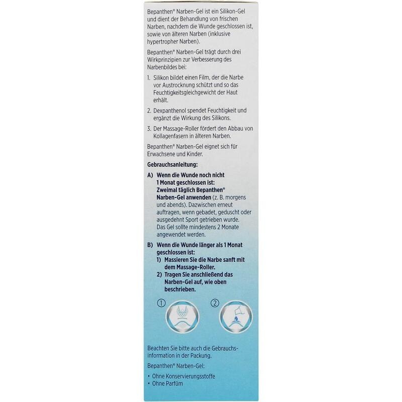 BEPANTHEN Narben-Gel mit Massage-Roller