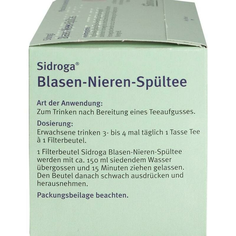 SIDROGA Blasen-Nieren-Spültee Filterbeutel