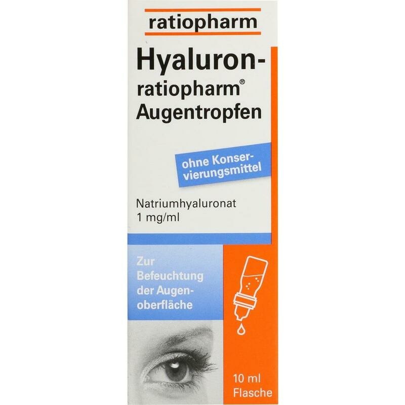 HYALURON-RATIOPHARM Augentropfen