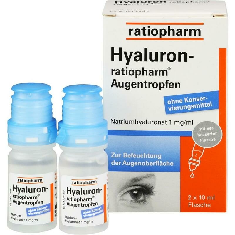HYALURON-RATIOPHARM Augentropfen